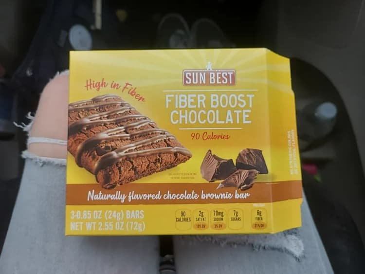 Sun Best Fiber Chocolate Bars