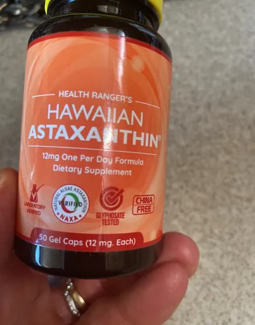 Health Ranger'S Hawaiian Astaxanthin Dietary Supplement 50 Gel Caps