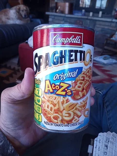 Campbell'S Spaghettios Original Pasta In Tomato And Cheese Sauce
