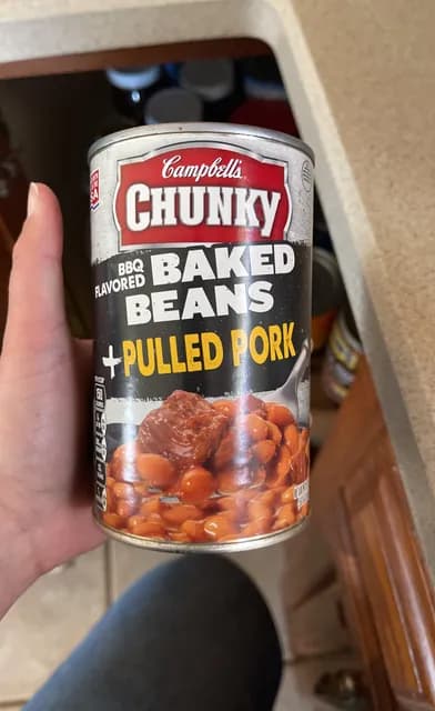 Campbell'S Chunky Bbq Flavored Baked Beans + Pulled Pork