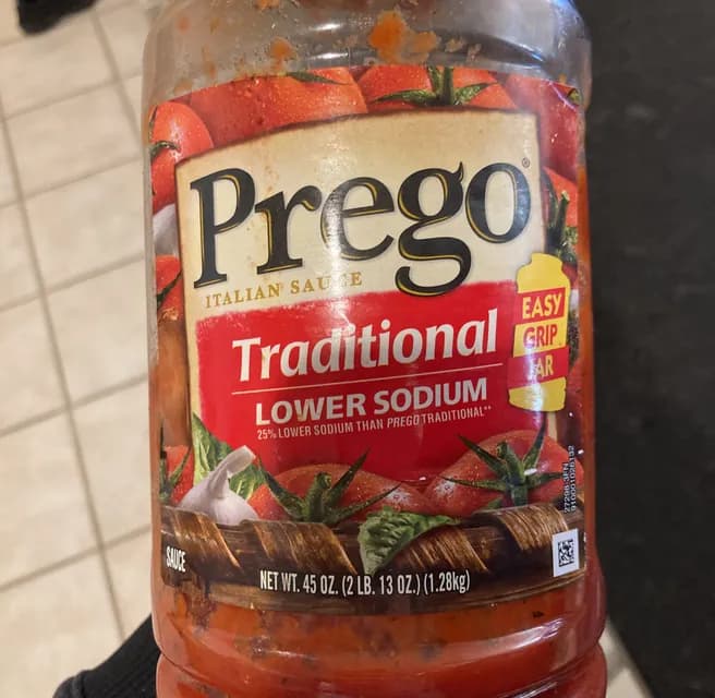 Prego Lower Sodium Traditional Italian Sauce