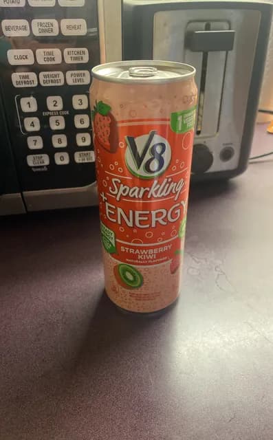 V8 Strawberry Kiwi Sparkling + Energy