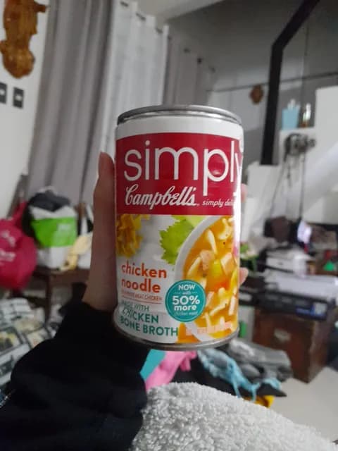 Campbell'S Simply Chicken Noodle Soup Made With Chicken Bone Broth
