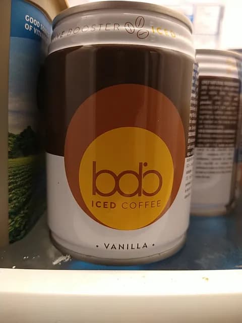 Bdb Vanilla Iced Coffee