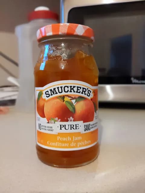 Smucker'S Pure Peach Jam