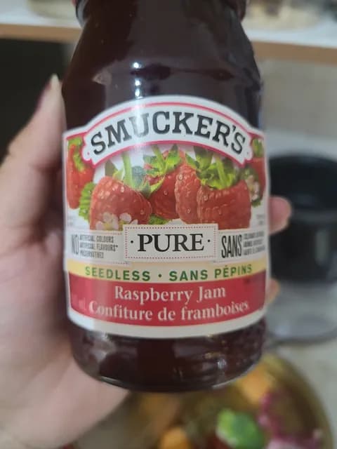 Smucker'S Pure Seedless Raspberry Jam