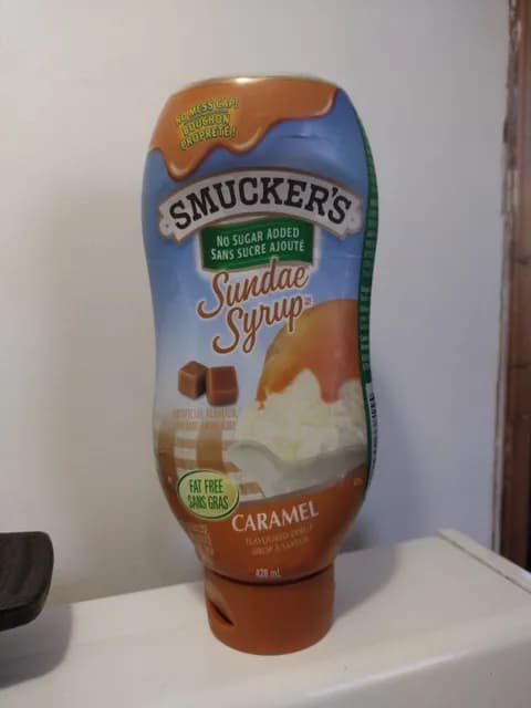 Smucker'S Sundae Caramel Flavoured Syrup