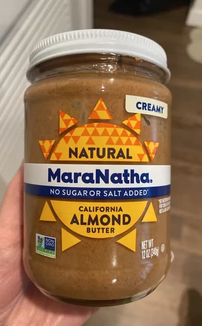 Maranatha Creamy Natural California Almond Butter