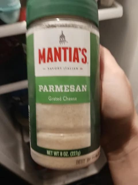 Mantia'S Grated Parmesan Cheese