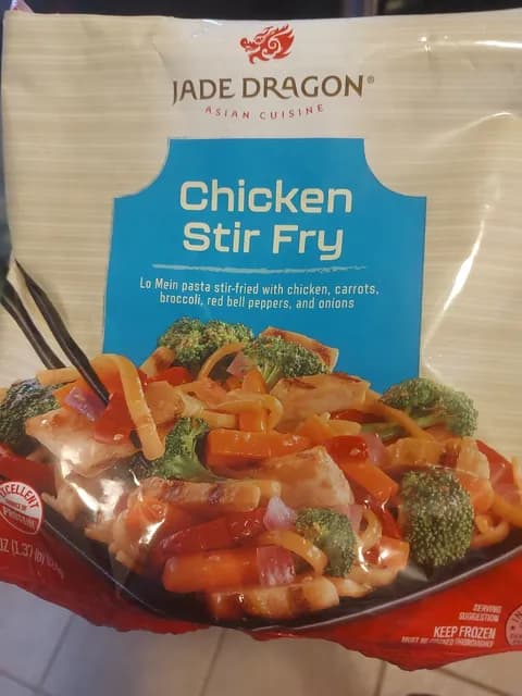Jade Dragon Asia Cuisine Chicken Stir Fry