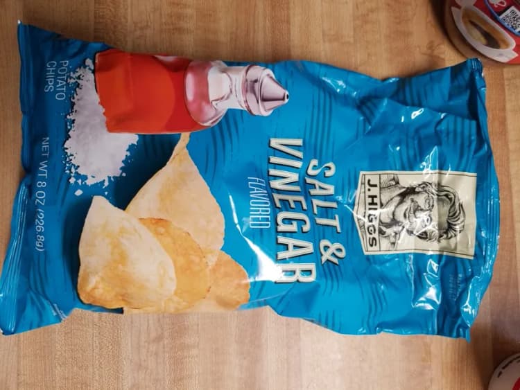 J. Higgs Salt & Vinegar Flavored Potato Chips