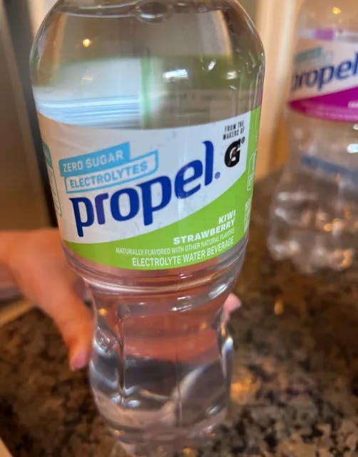 Is it Latex Free? Propel Zero Sugar Kiwi Strawberry Electrolyte Water Beverage