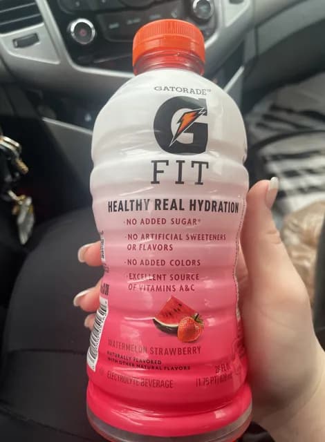 Gatorade Fit Healthy Real Hydration, Watermelon Strawberry Flavor