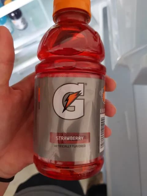 Gatorade Strawberry Artificially Flavored