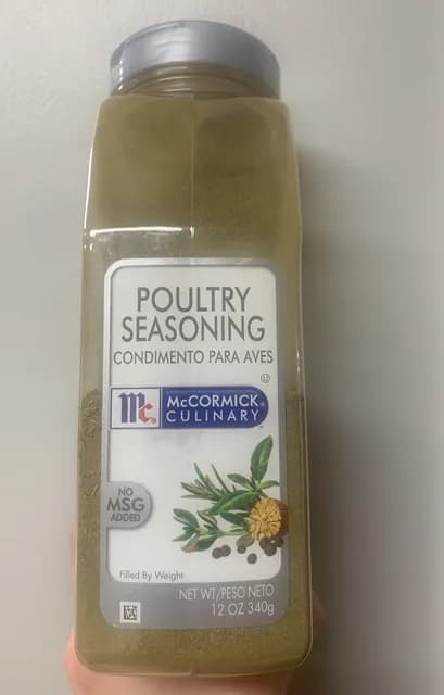 Mccormick Culinary Poultry Seasoning