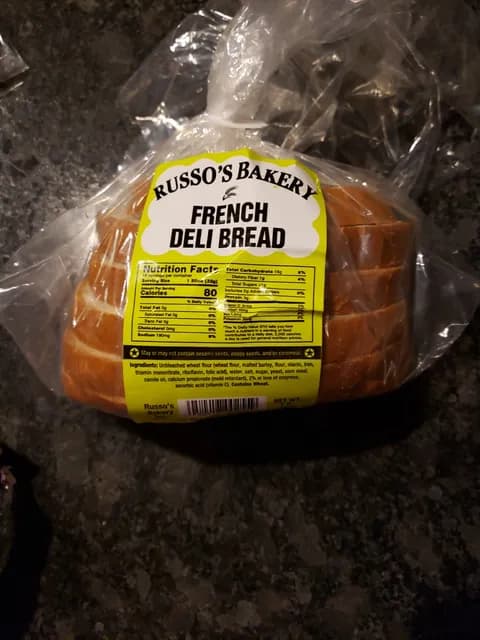Russo'S Bakery French Deli Bread