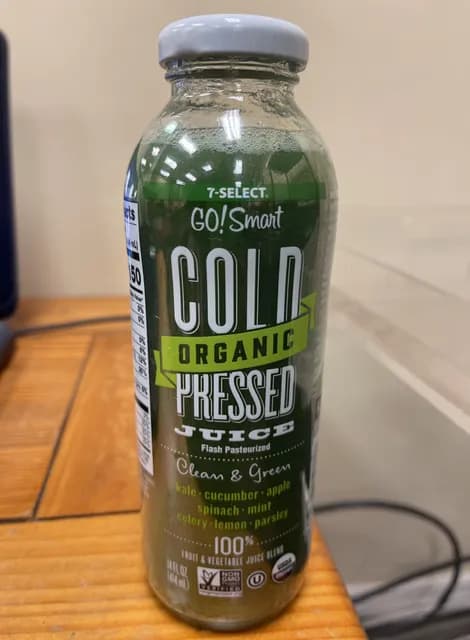 7-Select Go! Smart Organic Cold Pressed Juice