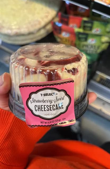 7-Select Strawberry Swirl Cheese Cake