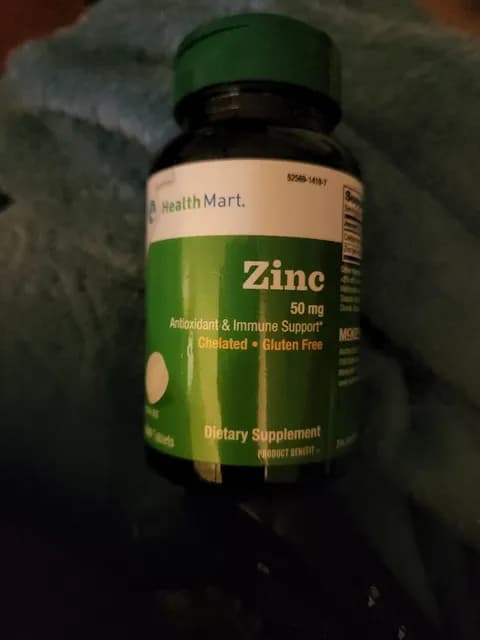 Health Mart Zinc Dietary Supplement