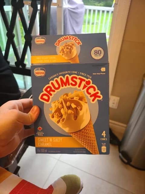Nestle Drumstick Sweet 'N Salty Caramel