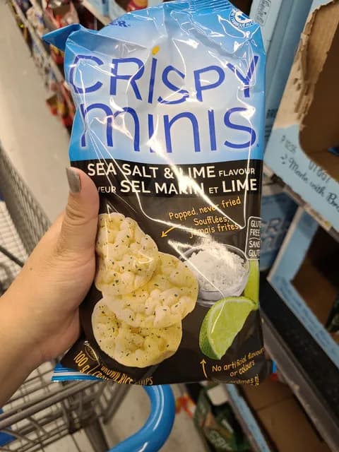 Quaker Crispy Minis Sea Salt & Lime