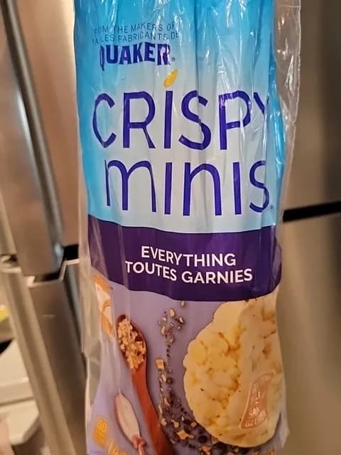 Quaker Crispy Minis Everything Toutes Garnies