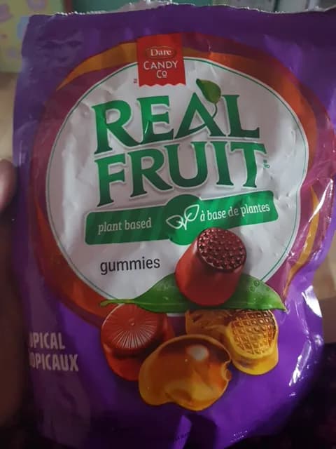 Dare Candy Co Real Fruit Plant Based Gummies