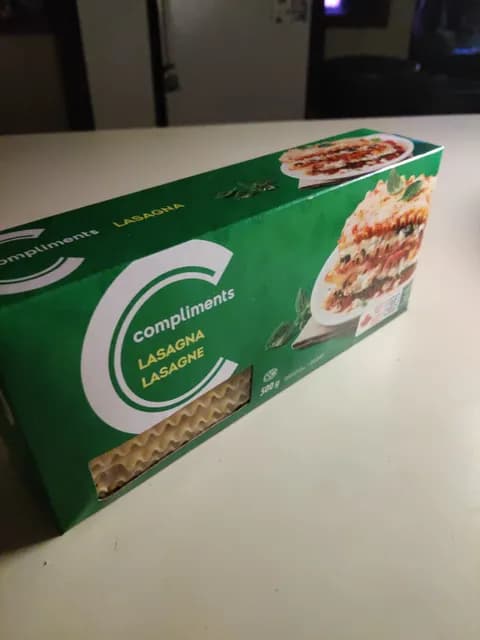 Compliments Lasagna