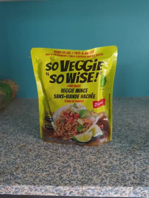 So Veggie "So Wise!" Plant-Based Veggie Mince