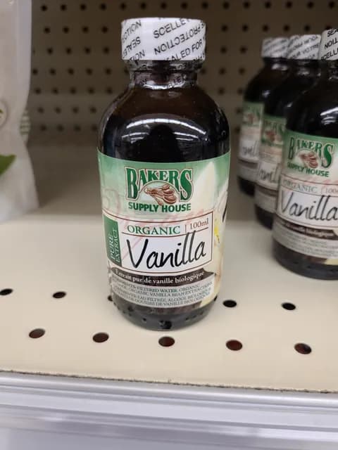 Bakers Supply House Organic Pure Vanilla Extract