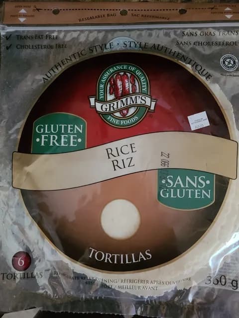 Grimm'S Rice Tortillas