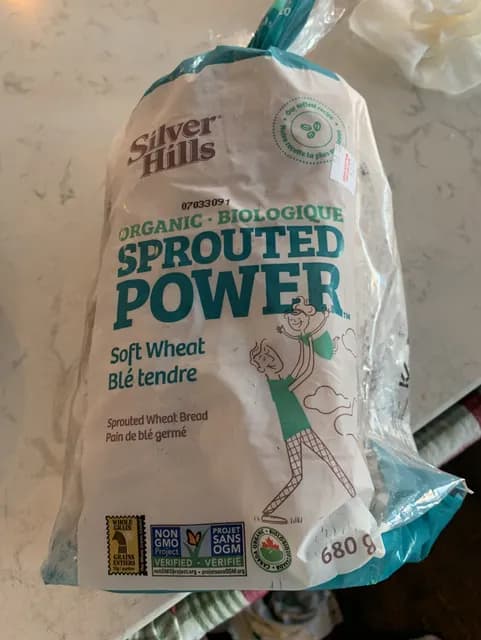 Silver Hills Organic Sprouted Power Soft Wheat Bread