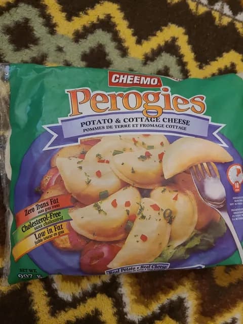 Cheemo Perogies Potato & Cottage Cheese