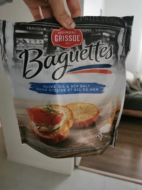 Boulangerie Grissol Olive Oil & Sea Salt Baguettes