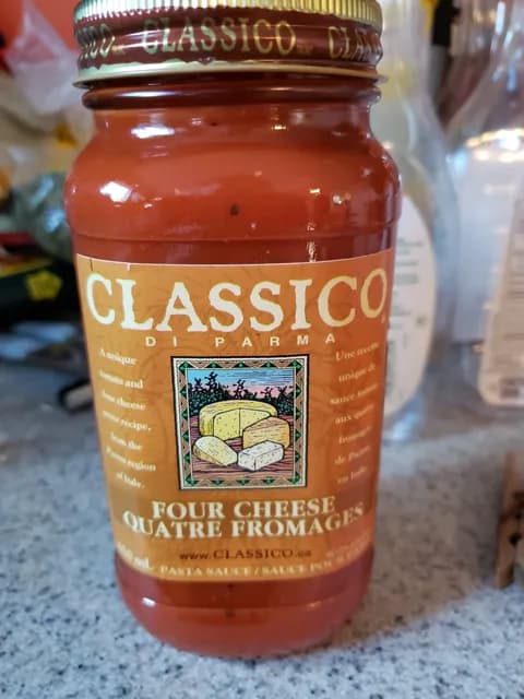 Classico Di Parma Four Cheese Pasta Sauce