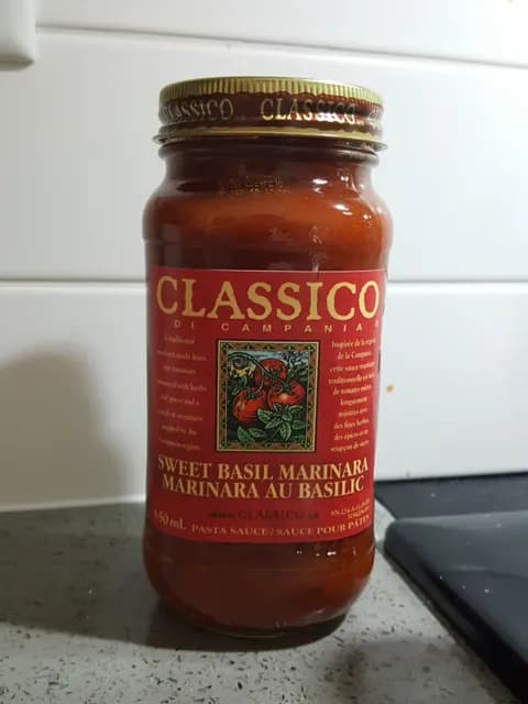 Classico Di Campania Sweet Basil Marinara