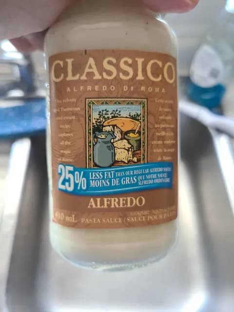 Classico Di Roma Alfredo Pasta Sauce