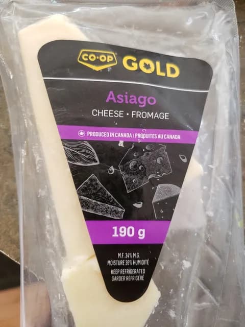 Co-Op Gold Asiago Cheese