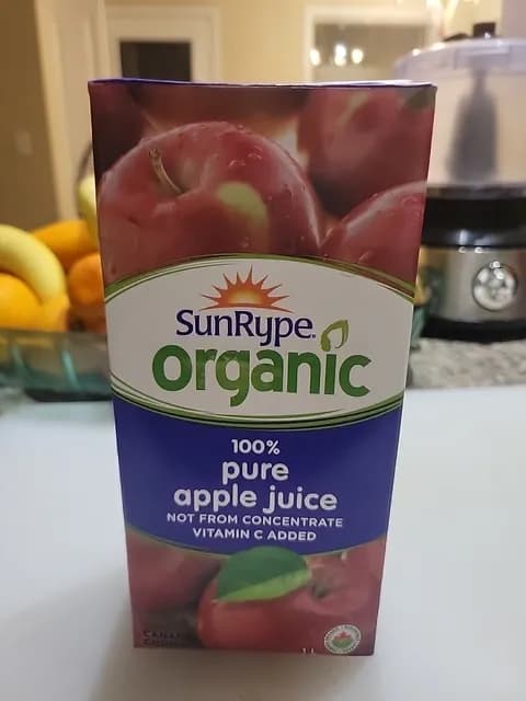 Sunrype Organic 100% Pure Apple Juice