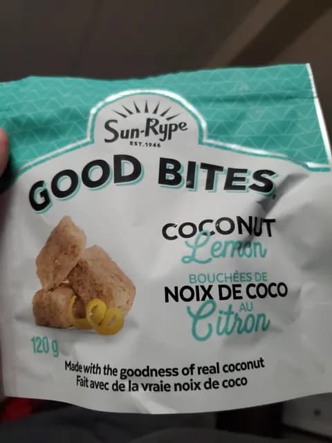 Sun-Rype Good Bites Coconut Lemon