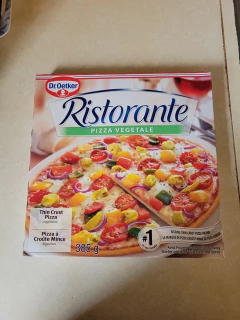 Dr. Oetker Ristorante Pizza Vegetale