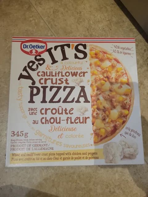 Dr. Oetker Yes It'S Pizza - Cauliflower Crust