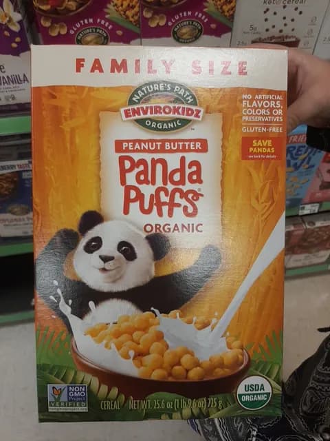Nature'S Path Envirokidz Organic Peanut Butter Panda Puffs