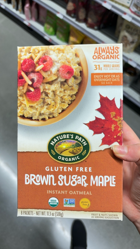 Is it Vegan? Nature's Path Organic Brown Sugar Maple Instant Oatmeal, 8 Packets