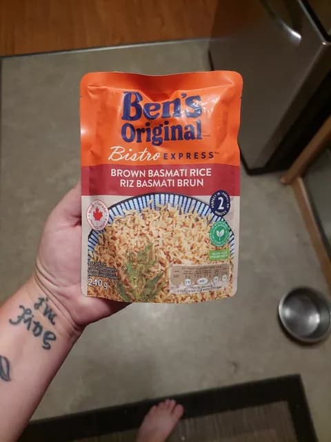 Ben'S Original Bistro Express Brown Basmati Rice