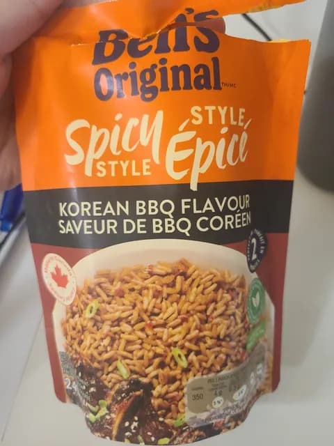 Ben'S Original Spicy Style Korean Bbq Flavour
