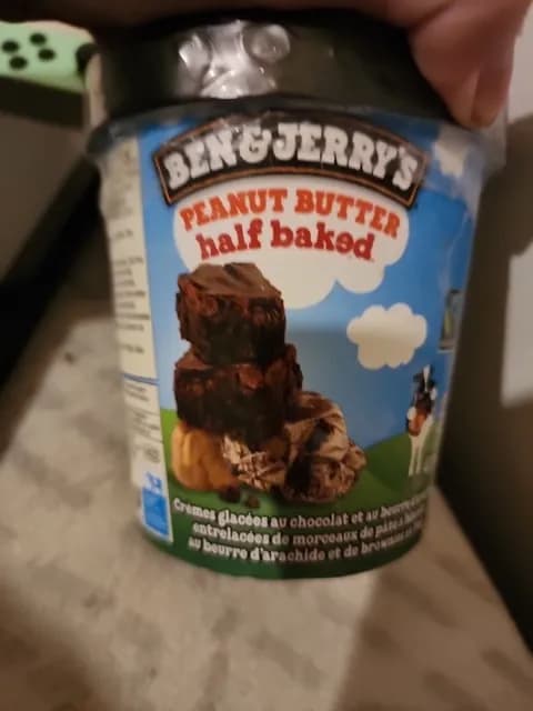 Ben & Jerry'S Peanut Butter Half Baked