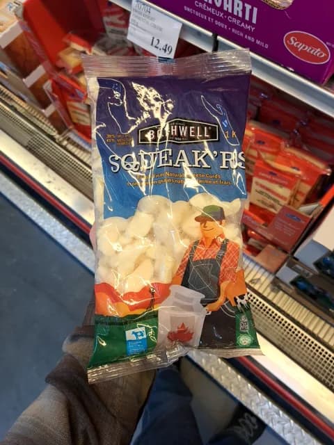Bothwell Squeak'Rs Fresh Firm Natural Cheese Curds