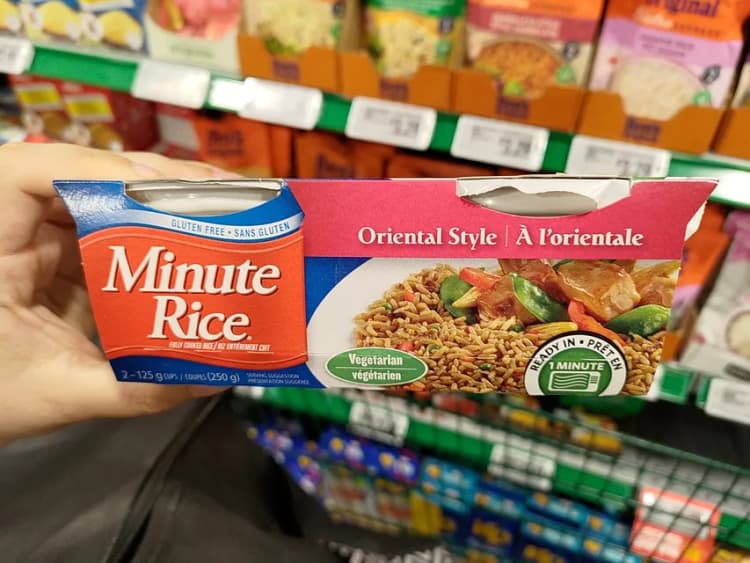 Minute Rice Oriental Style Fully Cooked Rice