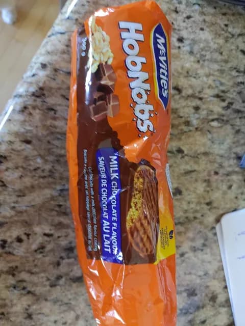 Mcvities Hobnobs Milk Chocolate Flavour